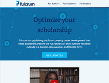 Tablet Screenshot of fulcrum.org